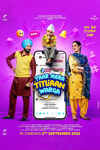 Yaar Mera Titliaan Warga 2022 DVD Rip Full Movie